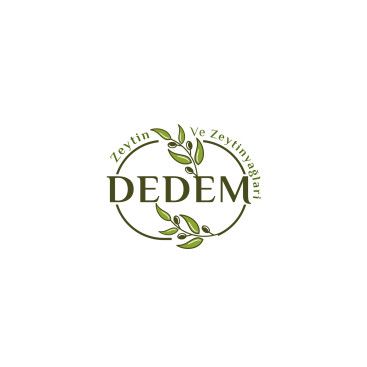 dedem zeytin ve zeytinyağlari için logo yarışmasına tasarımcı grfkismail tarafından sunulan  tasarım 