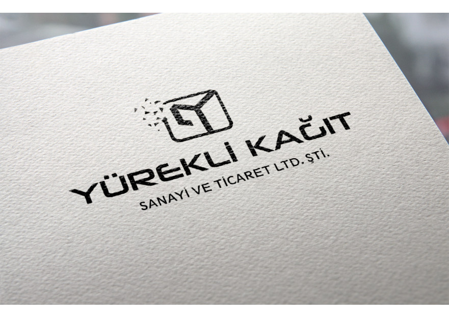 Yürekli Kağıt Yeni Logosunu Arıyor. yarışmasına tasarımcı ELORA DESIGN tarafından sunulan  tasarım 