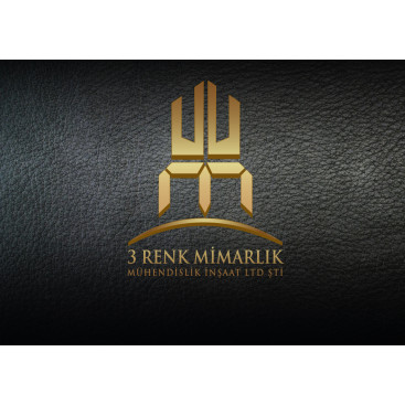 3 RENK MİMARLIK LOGO TASARIMI yarışmasına tasarımcı ANATOLIA__AJANS tarafından sunulan  tasarım 