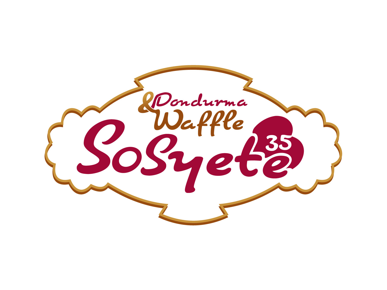 Tasarlayan grfkismail-waffle&dondurma cafe için logo 