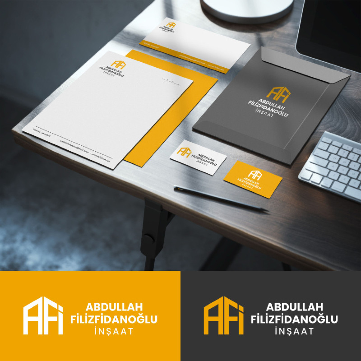 Tasarlayan tugrul_tasarim-İNŞAAT FİRMAMIZ İÇİN SIFIRDAN BİR YÜZ LOGO VE KARTVİZİT