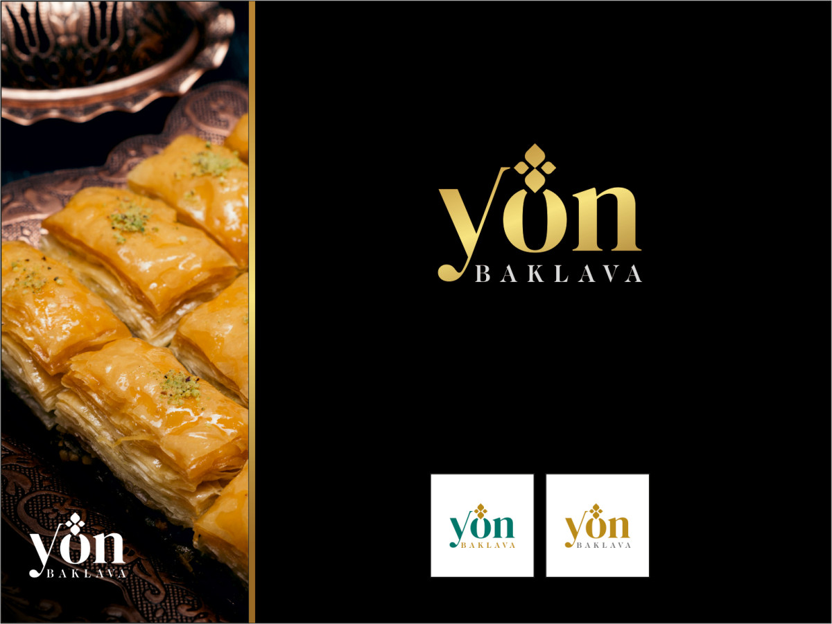 Tasarlayan grafirex-Yön Baklava şirketimiz için sade ve şık