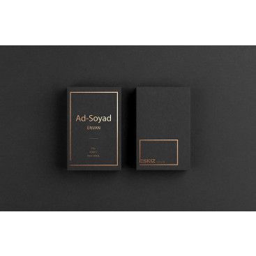 SADE VE ŞIK logo ve kartvizit yarışmasına tasarımcı yagmuripekfidan tarafından sunulan  tasarım 