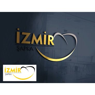 İzmir Şapka Logo Tasarımı yarışmasına tasarımcı menesg tarafından sunulan  tasarım 
