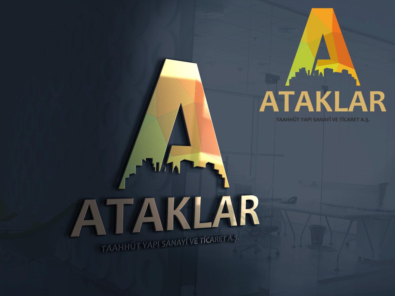 Tasarlayan Atashov777-inşaat firması için logo