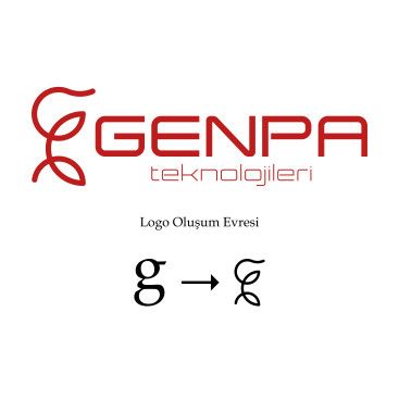 GENPA LOGOSUNU ARIYOR yarışmasına tasarımcı Chasso tarafından sunulan  tasarım 