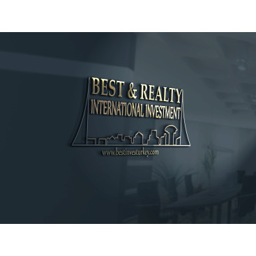 Uluslararası Emlak Sitesi Logo Arıyor yarışmasına tasarımcı Vezir tarafından sunulan  tasarım 