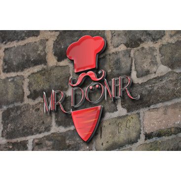 MR DÖNER ' E LOGO TASARIMI yarışmasına tasarımcı GhostSpy tarafından sunulan  tasarım 