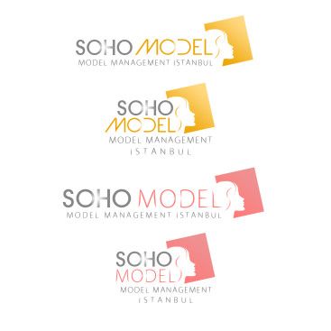 Model Ajansına Logo Tasarım yarışmasına tasarımcı ibrc_tasarim tarafından sunulan  tasarım 