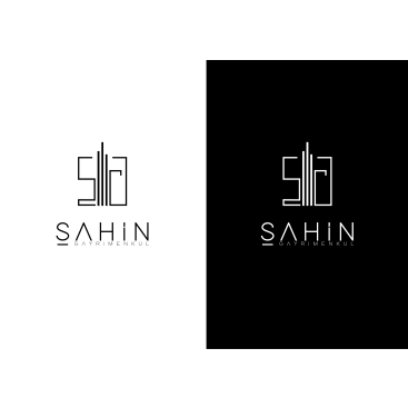 Şahin Gayrimenkul Logo + Kurumsal Kimlik yarışmasına tasarımcı Gizem SC tarafından sunulan  tasarım 