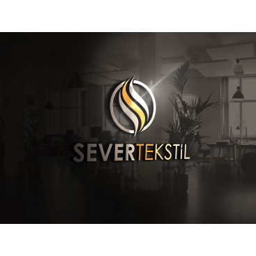 Tekstil firma logosu yarışmasına tasarımcı BKRZ tarafından sunulan  tasarım 