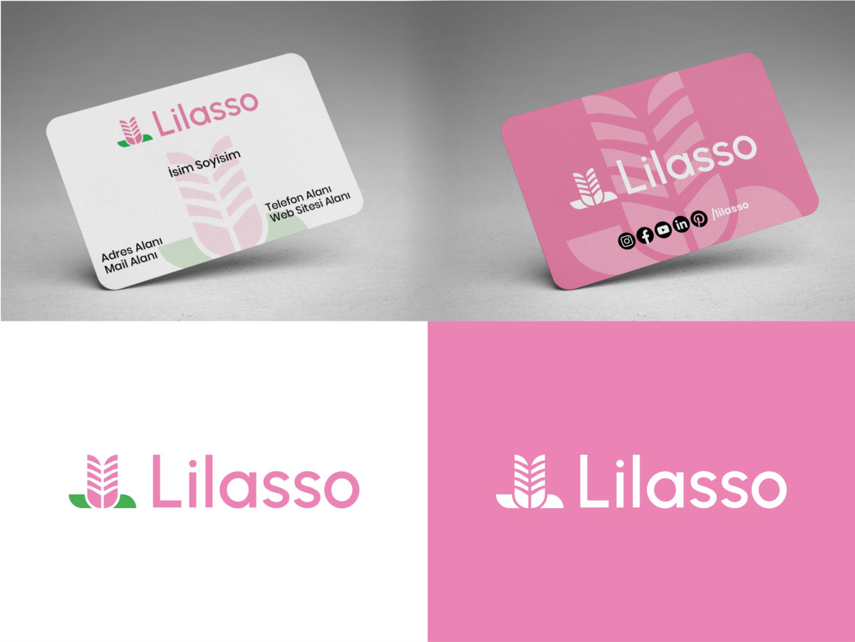 Tasarlayan SZR Graphic Design-''LİLASSO'' MARKASI İÇİN LOGO-KARTVİZİT