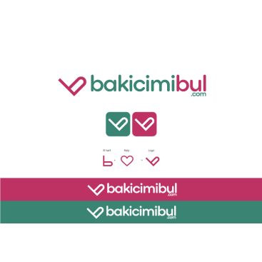 Bakıcı Bulma İlan Sitesine Logo Tasarımı yarışmasına tasarımcı dcreagraph tarafından sunulan  tasarım 