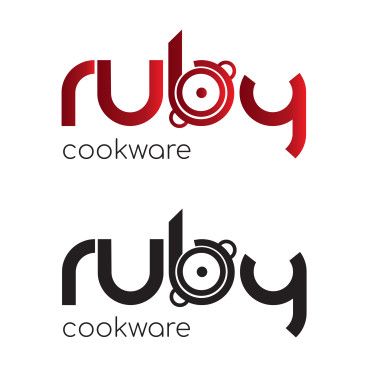  ''RUBY'' ismine logo çalışması  yarışmasına tasarımcı seda kzldg tarafından sunulan  tasarım 