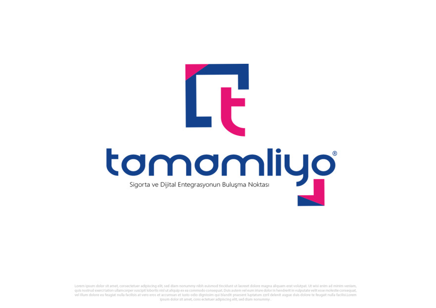 TAMAMLIYO GİRİŞİMİ İÇİN LOGO yarışmasına tasarımcı 8888 tarafından sunulan  tasarım 