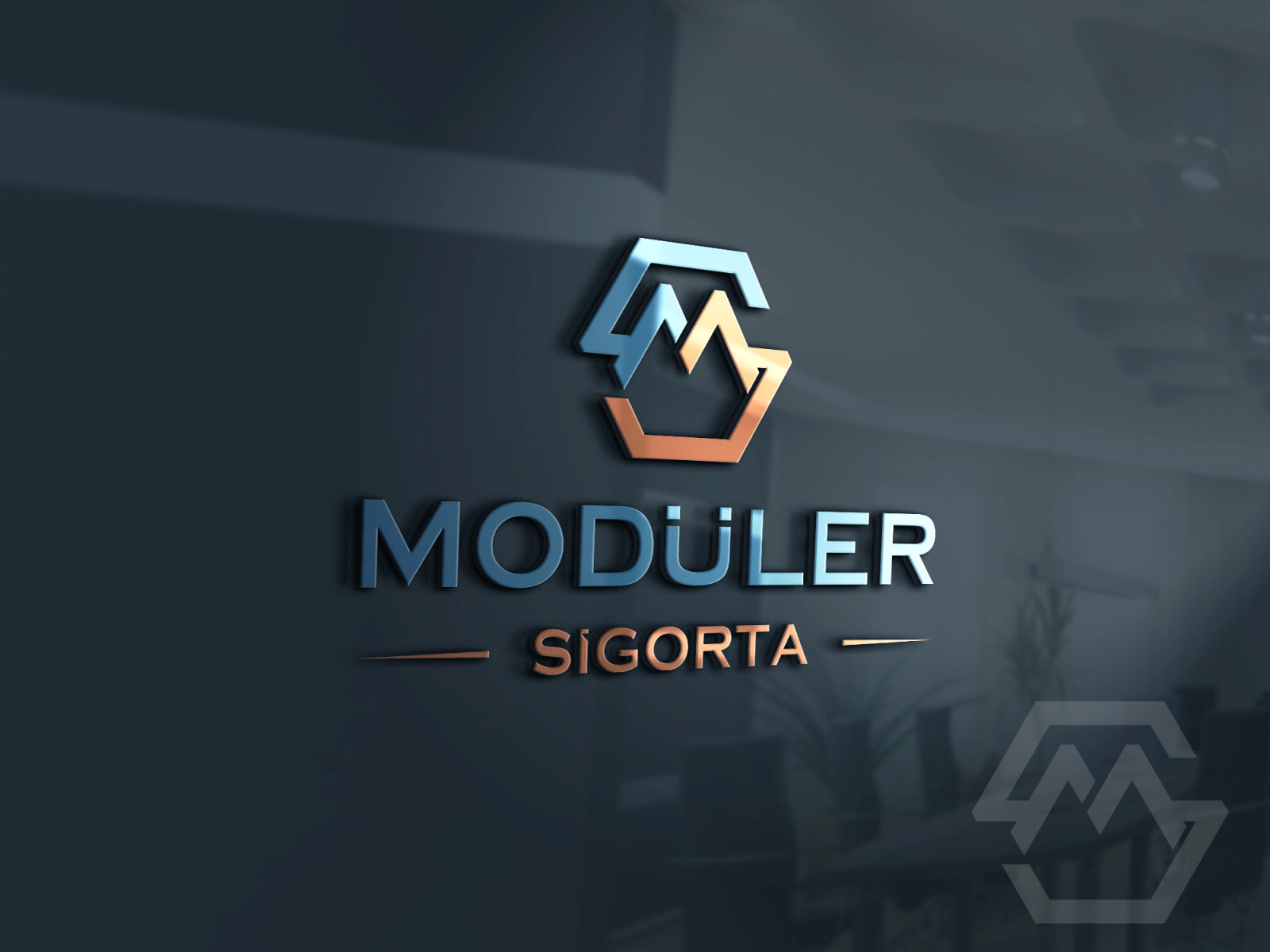 Tasarlayan Etrah™-Modüler Sigorta Logo Tasarımı