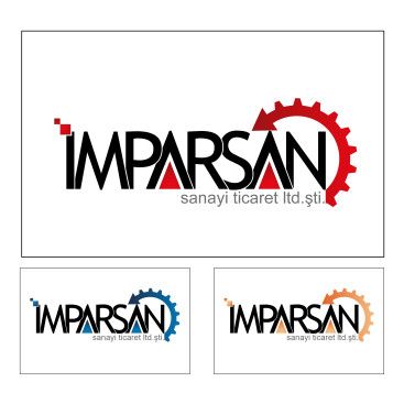 İMPARSAN SAN. TİC. LTD. Logo tasarımı yarışmasına tasarımcı MustafaCetin tarafından sunulan  tasarım 