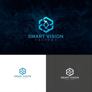 Smart Vision Factory için Logo Tasarımı yarışmasına tasarımcı logotasarımı tarafından sunulan  tasarım