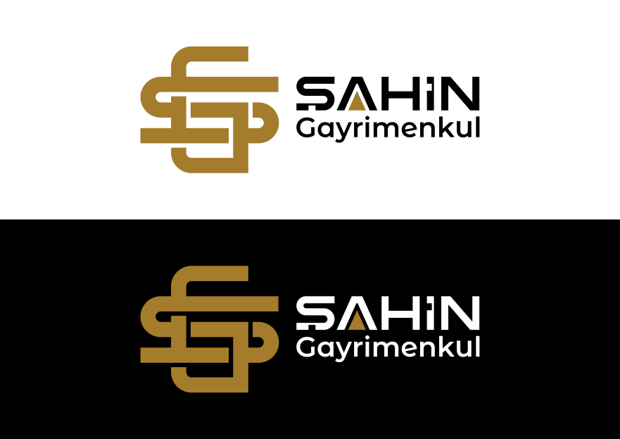 Şahin Gayrimenkul Logo + Kurumsal Kimlik yarışmasına tasarımcı MS™ tarafından sunulan  tasarım 