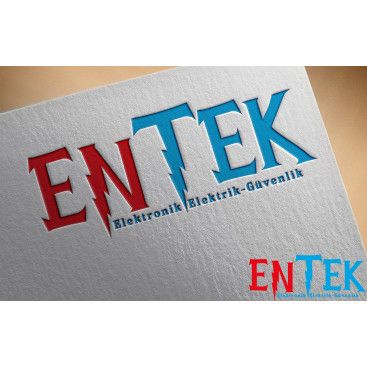 elektironik firma logosu yarışmasına tasarımcı enesguldali tarafından sunulan  tasarım 