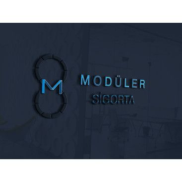 Modüler Sigorta Logo Tasarımı yarışmasına tasarımcı DEMİR Reklam tarafından sunulan  tasarım 