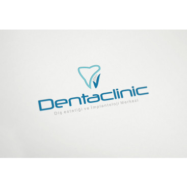 Diş kliniği logo tasarımı yarışmasına tasarımcı grafikseli tarafından sunulan  tasarım 