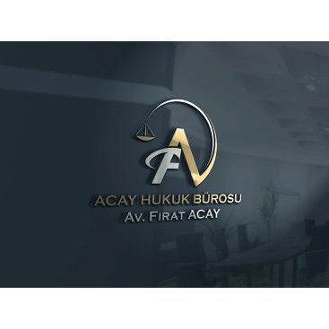 Hukuk Büromuzun markası oluşturmak amacı yarışmasına tasarımcı Etrah™ tarafından sunulan  tasarım 