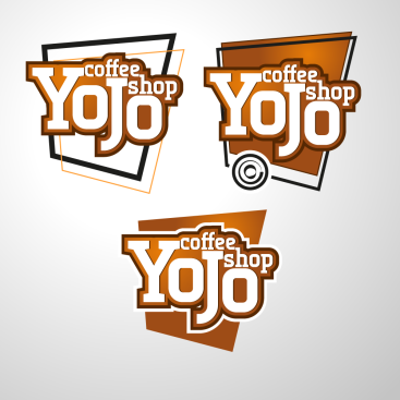Kahveci Logosu yarışmasına tasarımcı Jgraphic tarafından sunulan  tasarım 