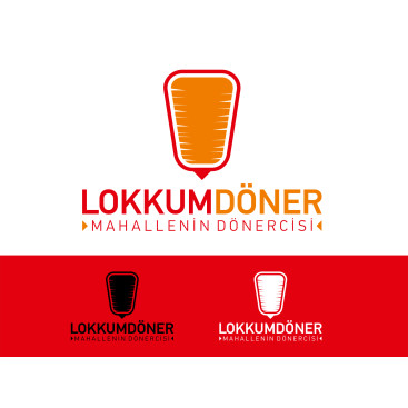 LOKKUM DÖNER LOGO TASARIMI yarışmasına tasarımcı Designer tarafından sunulan  tasarım 