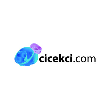 Cicekci.com logosunu arıyor yarışmasına tasarımcı kiraztazele tarafından sunulan  tasarım 