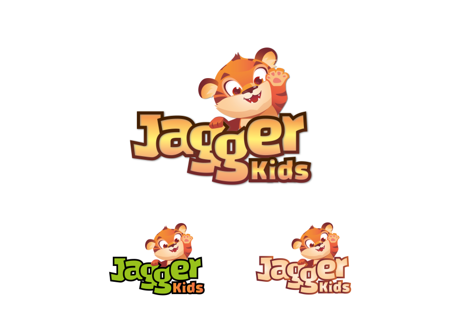 Jagger Kids markamiza logo ariyoruz yarışmasına tasarımcı Flu Medya™ tarafından sunulan  tasarım 