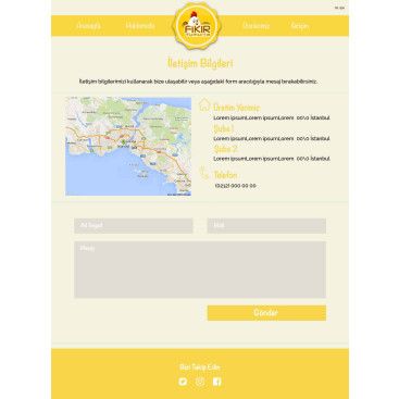 YUMURTA FİRMAMIZA WEB TASARIM yarışmasına tasarımcı kübraterzi tarafından sunulan  tasarım 