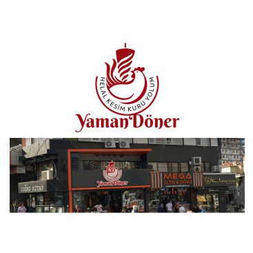 Kuru Yolum Helal Tavuk Döner Markası  yarışmasına tasarımcı grafikodam tarafından sunulan  tasarım 