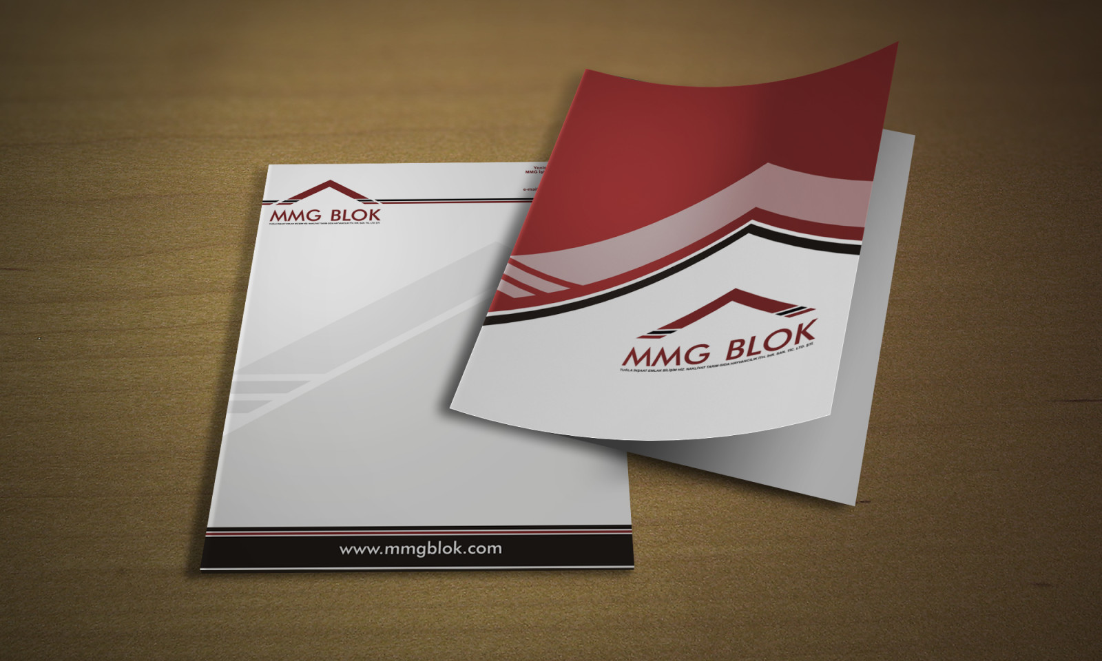 Tasarlayan grafikerh-MMG BLOK İÇİN LOGO VE KURUMSAL KİMLİK
