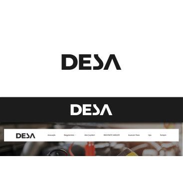 DESA  için logo tasarımı (akü -enerji) yarışmasına tasarımcı met.emin tarafından sunulan  tasarım 