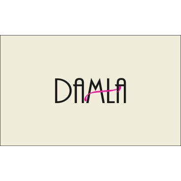 DAMLA Çikolata ve Şekerleme logo tasarım yarışmasına tasarımcı sila_ tarafından sunulan  tasarım 