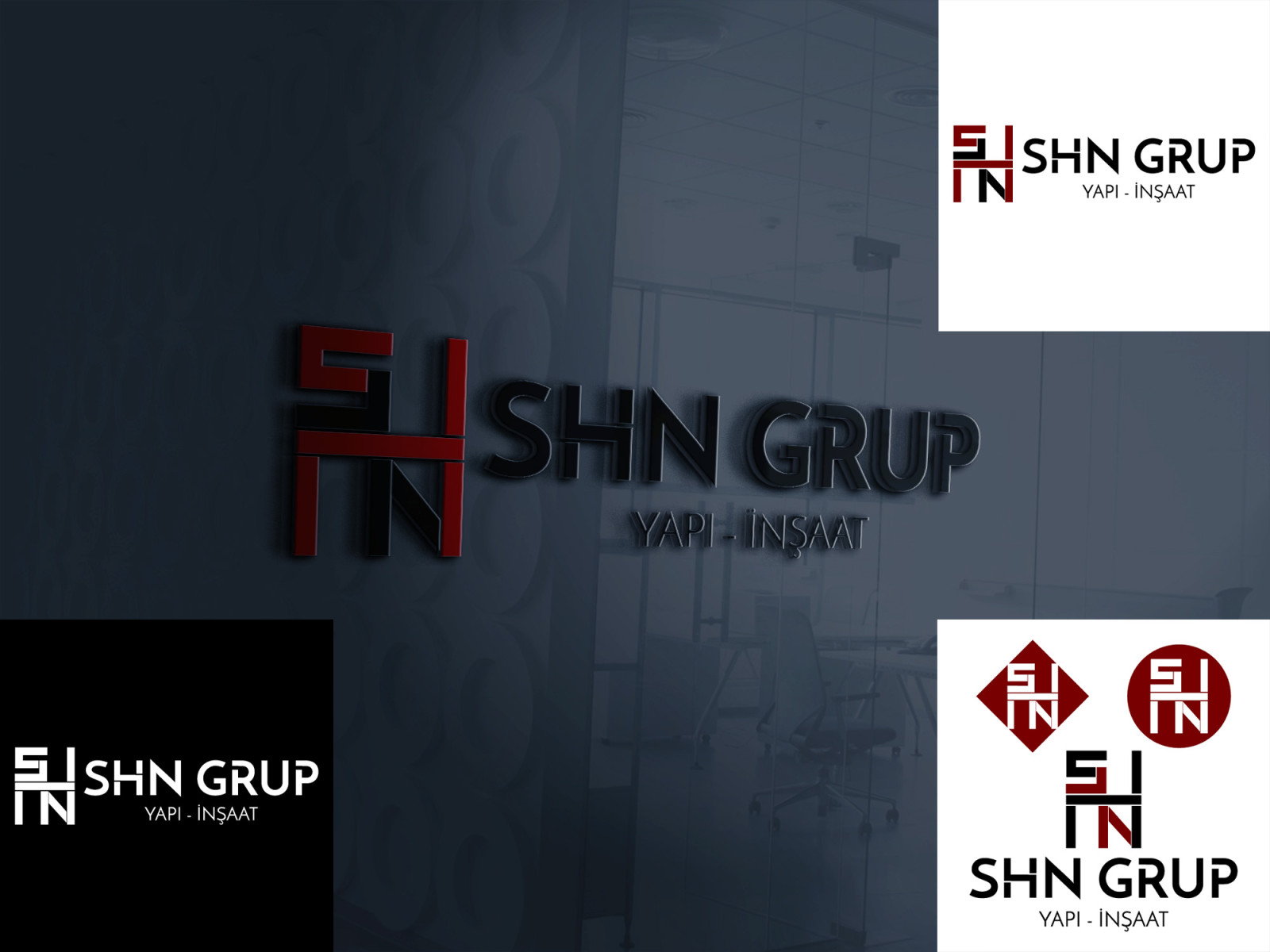 Tasarlayan TnrTrk-SHN GRUP YAPI İNŞAAT LOGOSUNU ARIYOR