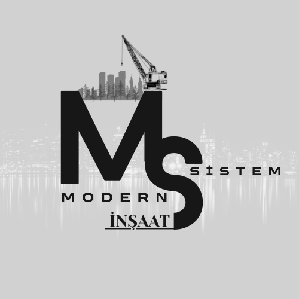 MODERN SİSTEM İNŞAAT Şirketi için LOGO 