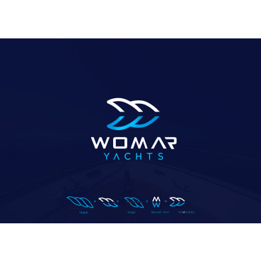 Yeni kurulan yat imalat firmamıza logo yarışmasına tasarımcı grfkismail tarafından sunulan  tasarım 