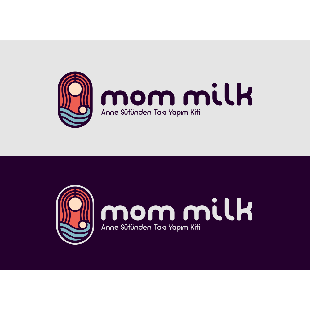 Anne Sütünden Takı Yapım Kiti için logo  yarışmasına hasandesign.lab tarafından girilen tasarım