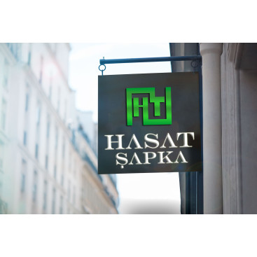 Ht Hasat Şapka Logo çalışması yarışmasına tasarımcı Mübessa tarafından sunulan  tasarım