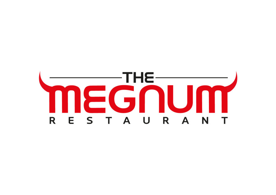 The Megnum Restoranı İçin Logo Tasarım. yarışmasına tasarımcı melek gümüş tarafından sunulan  tasarım 