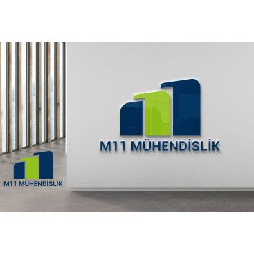 M11 MÜH LOGO VE KURUMSAL  yarışmasına tasarımcı merter tarafından sunulan  tasarım 