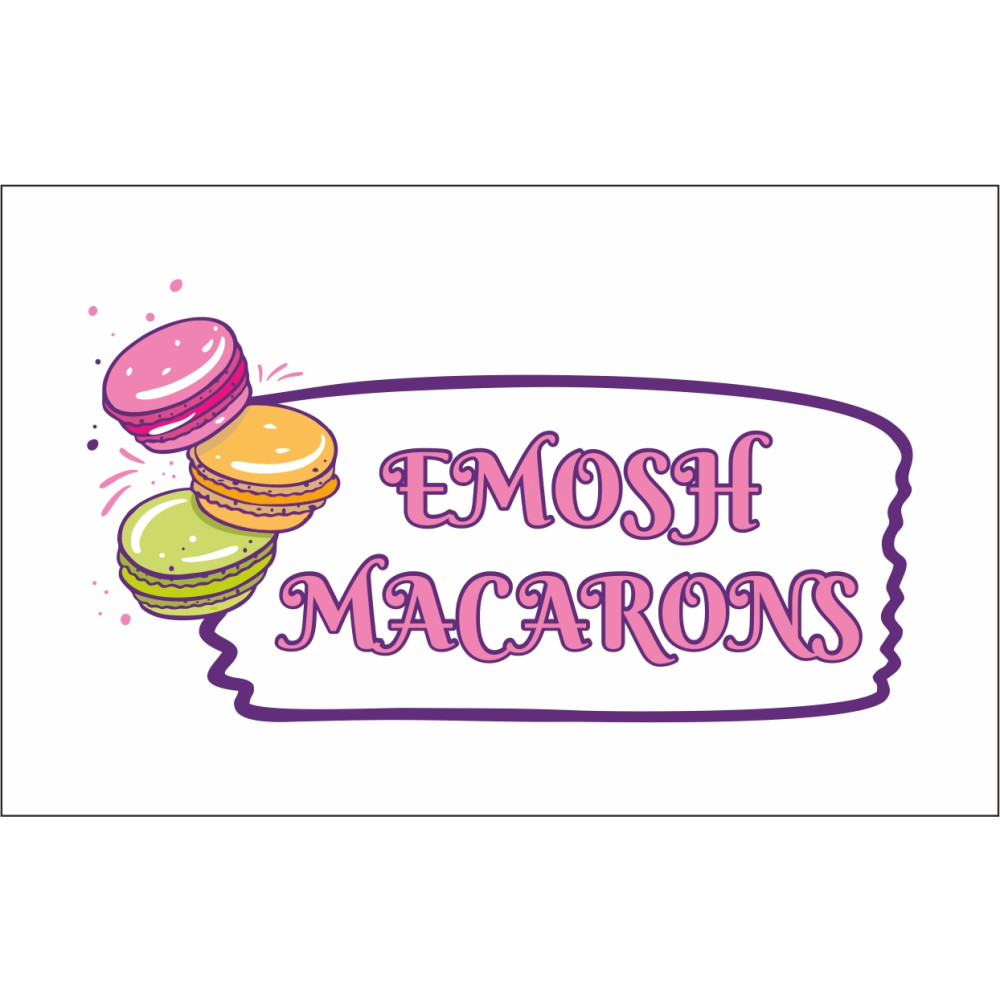 Macarons Tasarimi yarışmasına bia tarafından girilen tasarım