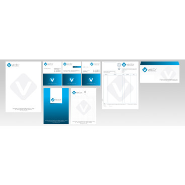 VECTOR ADINA LOGO & KURUMSAL KIMLIK yarışmasına tasarımcı Ayes Tasarım tarafından sunulan  tasarım 