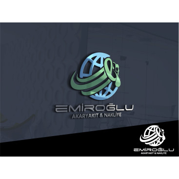 Akaryakıt ve Nakliye Şirketi Logosu yarışmasına tasarımcı ogdesign tarafından sunulan  tasarım 