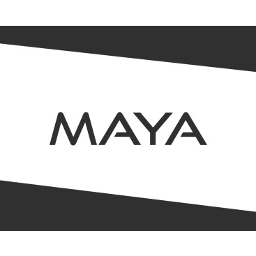 MAYA yazı karakteri ile bir inşaat proje yarışmasına tasarımcı 8888 tarafından sunulan  tasarım 