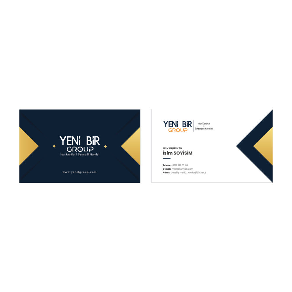 İnsan kaynakları için logo ve kartvizit 