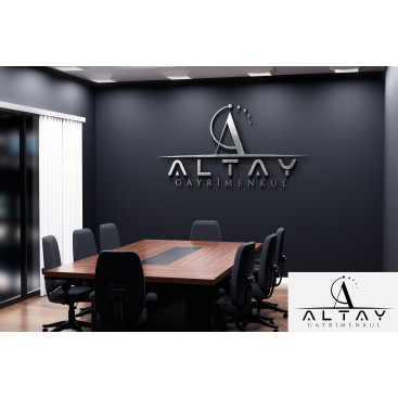 Altay  Gayrimenkul Logo  Tasarımı  yarışmasına tasarımcı ALFA™ tarafından sunulan  tasarım 