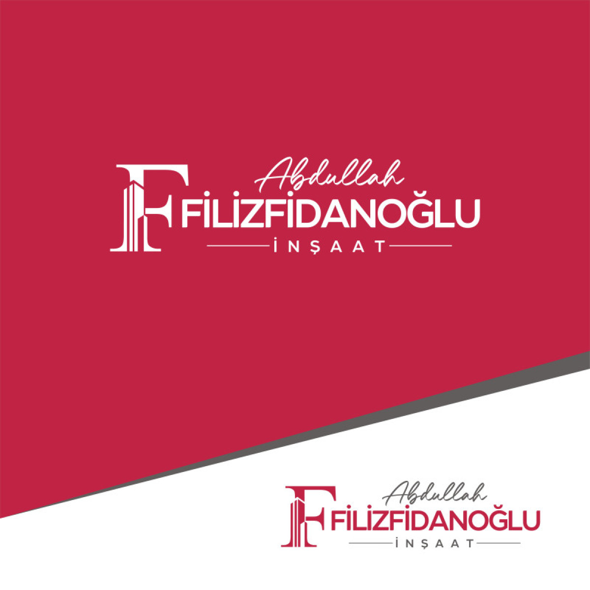 Tasarlayan RΛPİDO-İNŞAAT FİRMAMIZ İÇİN SIFIRDAN BİR YÜZ LOGO VE KARTVİZİT